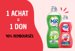 Mir Vaisselle double la mise ! 