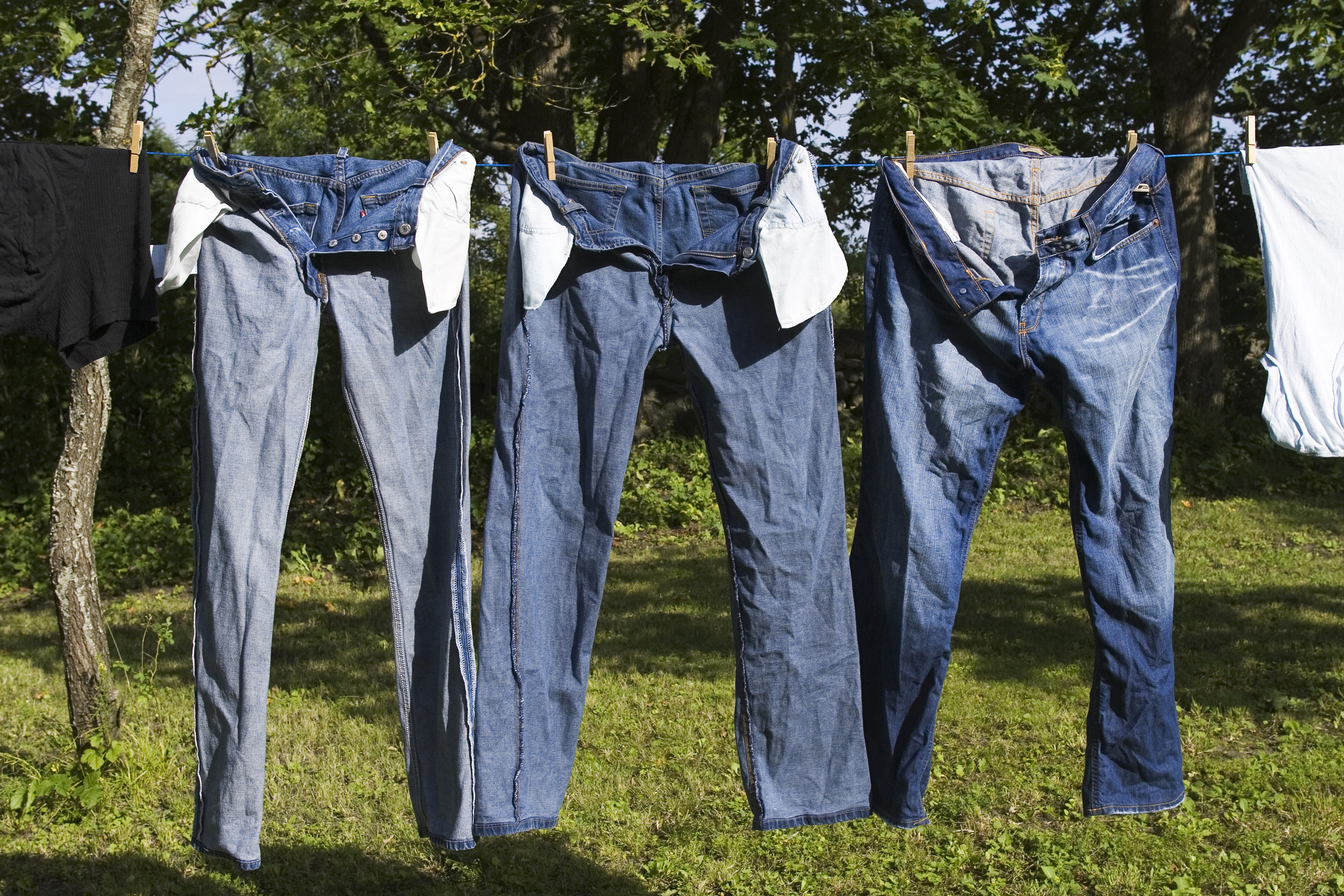 Comment agrandir un jean à la machine à laver ?