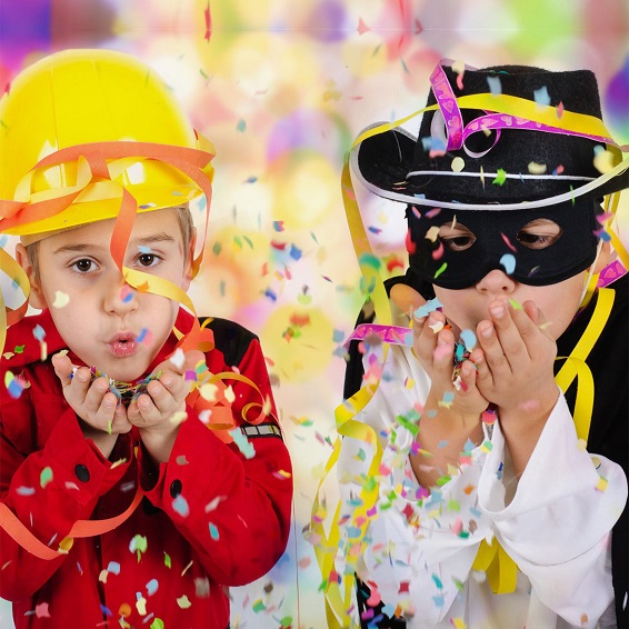 Accessoires de déguisement de Carnaval - déguisement des enfants pour le  carnaval ou les fête d'enfants - Tête à modeler