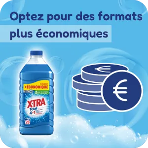 OPTEZ POUR DES FORMATS PLUS ÉCONOMIQUES !