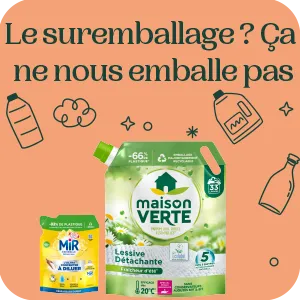 Le suremballage ? Ça ne nous emballe pas !
