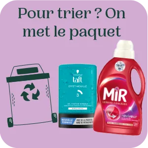 Pour trier ? On met le paquet !