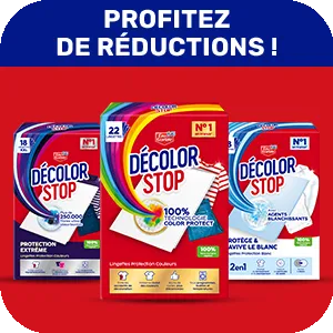 Profitez de réductions avec Décolor Stop !