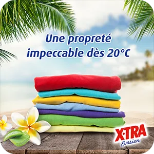 Une propreté impeccable dès 20°C