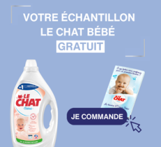 Testez gratuitement la lessive Le Chat Bébé
