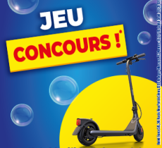 Jouez et tentez de gagner une trottinette électrique ! 