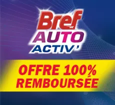 Jusqu'au 30/06, testez l'innovation BREF WC AUTO ACTIV' !
