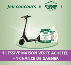 Tentez de remporter une trottinette électrique&nbsp;avec Maison Verte !