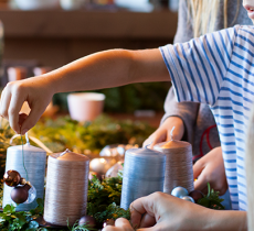 Créer une décoration chalet et montagne pour sa soirée raclette !