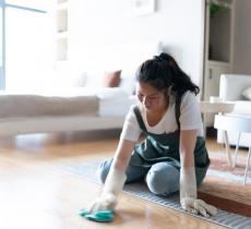 Entretien d’un parquet ciré