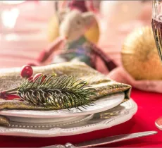 Comment customiser son linge de table pour noël ?