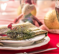 Comment customiser son linge de table pour noël ?