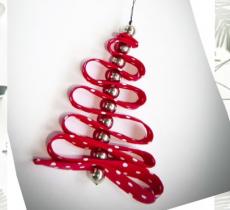 DIY DÉCO DE NOËL : COMMENT FABRIQUER UN PETIT SAPIN À SUSPENDRE