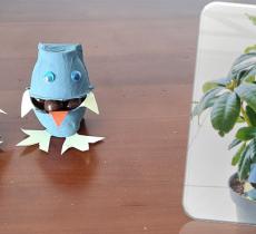 DIY RÉCUP’ : DES PETITS POUSSINS POUR PÂQUES