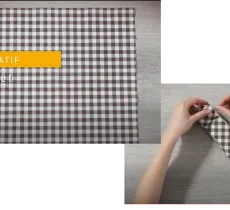 DIY : COMMENT PLIER UNE SERVIETTE DE TABLE EN FORME DE CRAVATE ?