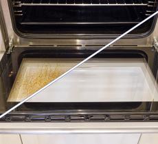 COMMENT NETTOYER UNE PORTE DE FOUR ?  