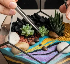 Fabriquer une terrarium maison : on fait pousser des jardins dans ses bocaux !