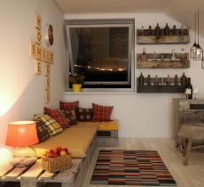 DIY : recycler une palette en étagère murale déco