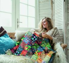 DIY pour fabriquer un plaid pour l'hiver