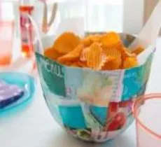 Des idées de déco pour l’apéro ? notre diy pour fabriquer un bol en papier mâché !