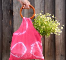 Comment fabriquer un sac en tissu ? notre diy shibori !