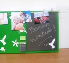 Comment fabriquer un tableau mémo ? notre idée de diy !