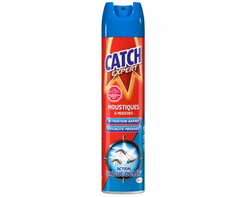 CATCH Expert Aérosol 300 ml Moustiques et Mouches