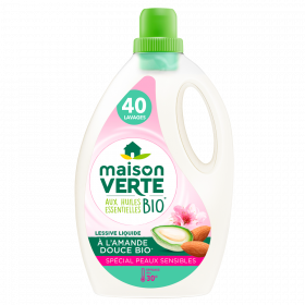 Lessive Liquide Maison Verte - La Bouteille de 2.4L - MAISON VERTE