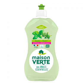 Liquide vaisselle ultra dégraissant - MAISON VERTE - 500ML