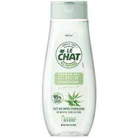 Le Chat au Naturel - Gel Douche Rafraîchissant – à l’Extrait d’Aloé Vera - 300 ml