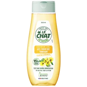 Le Chat au Naturel - Gel Douche Tonifiant – à l’Extrait d’Hamamélis- 300 ml