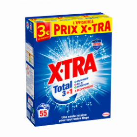 X-TRA : Total - Lessive liquide 4 en 1 à l'aloe vera - chronodrive