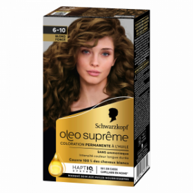 SCHWARZKOPF-COLORATION PERMANENTE-OLEO SUPREME 6-10 Blond Foncé