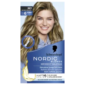 Schwarzkopf - Nordic Blonde - Décoloration Cheveux Intense - Mèches et Balayage M1