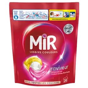 Mir Lessive Couleurs Caps 