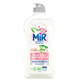 Mir Vaisselle Soin Aloé Vera & Fleur de Coton – 450ml
