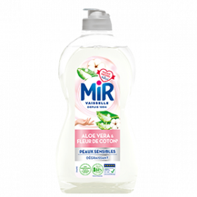 Mir Vaisselle Soin Aloé Vera & Fleur de Coton – 450ml