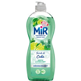 Mir Vaisselle Secrets de Cuba Menthe & Citron Vert – 675ml