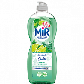 Mir Vaisselle Secrets de Cuba Menthe & Citron Vert – 675ml