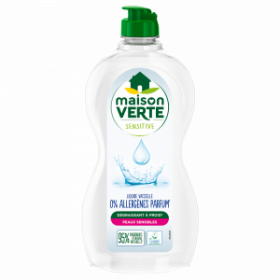 Maison Verte Liquide Vaisselle 0% Allergènes Parfum 
