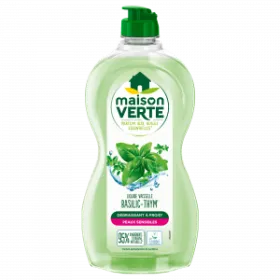 Maison Verte Liquide Vaisselle Basilic Thym 