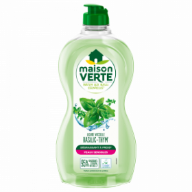 Maison Verte Liquide Vaisselle Basilic Thym 