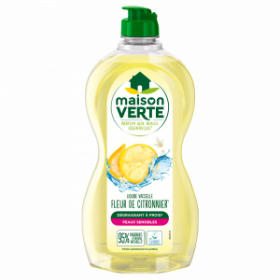 Maison Verte Liquide Vaisselle Fleur de Citronnier