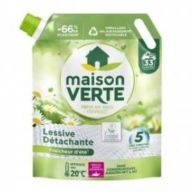 Maison Verte Lessive - Recharge Fraîcheur d'Été 33 lavages