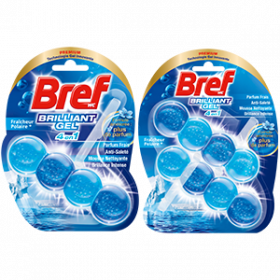 BREF WC Brillant Gel Fraîcheur Polaire 