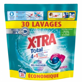 X•TRA Total Déo Fraîcheur+ Givré – x30 doses