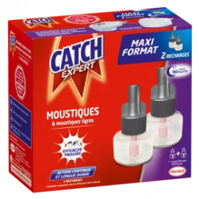 CATCH Expert Recharge Electrique Maxi Format 90 nuits Anti-Moustiques