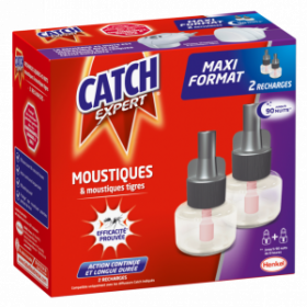 CATCH Expert Recharge Electrique Maxi Format 90 nuits Anti-Moustiques