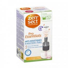 ZEN'SECT ProEssentials Recharge Diffuseur Electrique liquide Répulsif 45 nuits