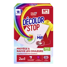 Décolor Stop Lingettes Ravive Couleurs 